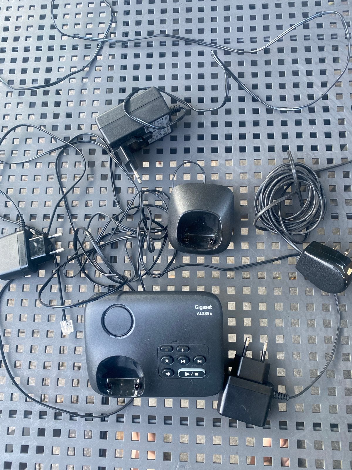 Siemens Gigaset AL385 A Basisstation met lader, Ophalen of Verzenden, Gebruikt, 1 handset