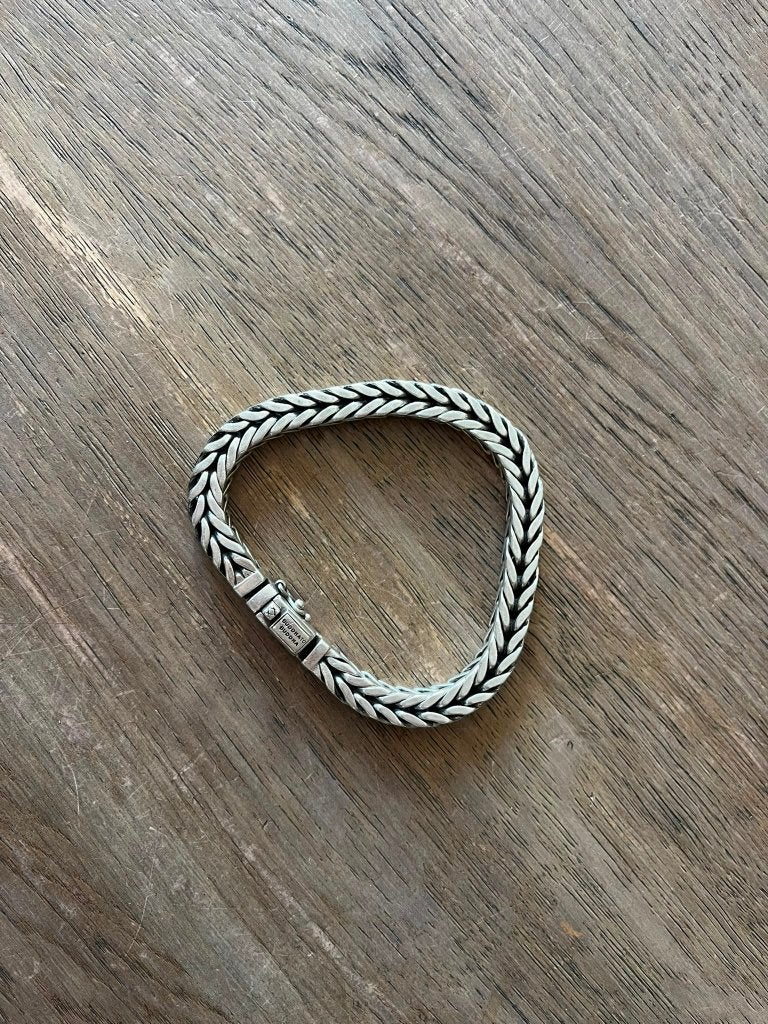 Buddha to Buddha Barbara armband 22 cm, Ophalen of Verzenden, Zo goed als nieuw, Zilver, Zilver