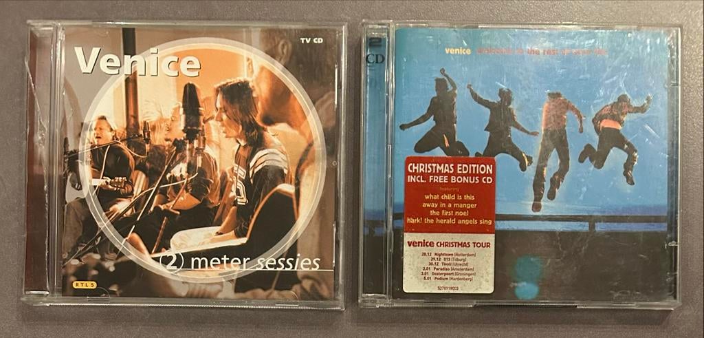Venice CD's: 2 Meter Sessies & Welcome to the Rest of Our Li, Cd's en Dvd's, Cd's | Rock, Ophalen of Verzenden, Gebruikt