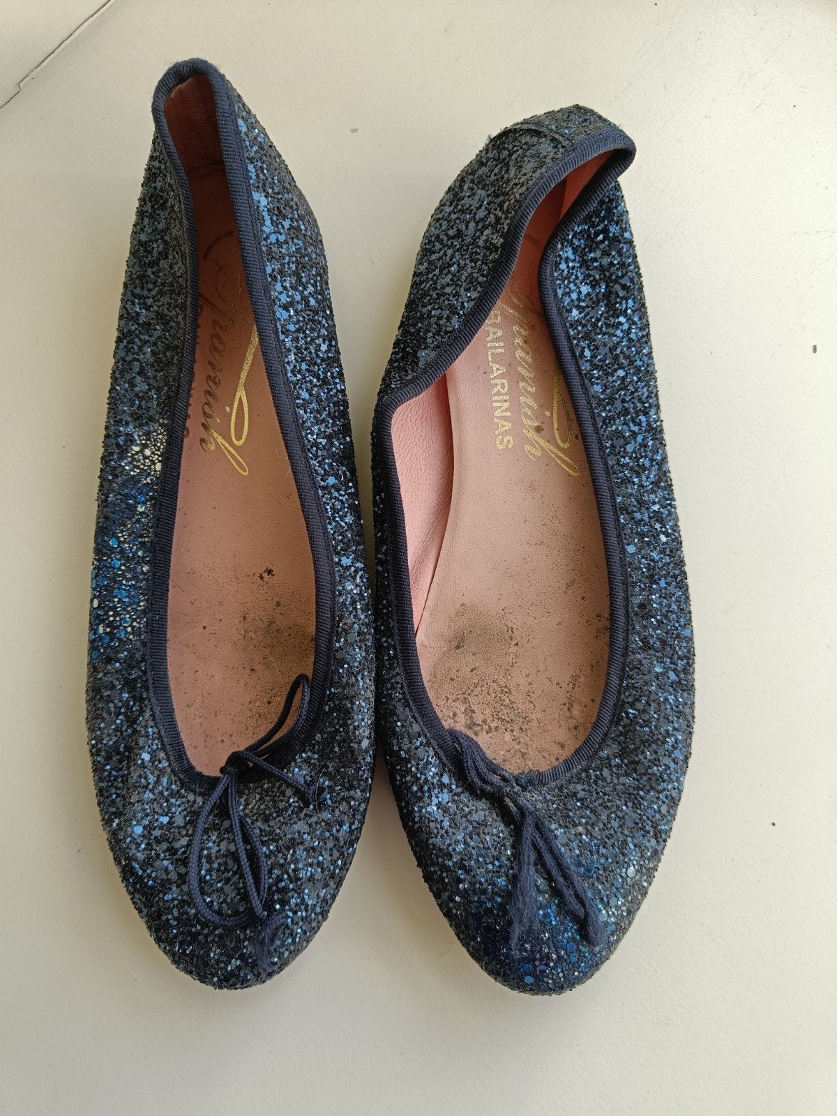 4 x Spanish Bailarinas t41, Blauw, Spanish Bailarinas, Gedragen, Ballerina's