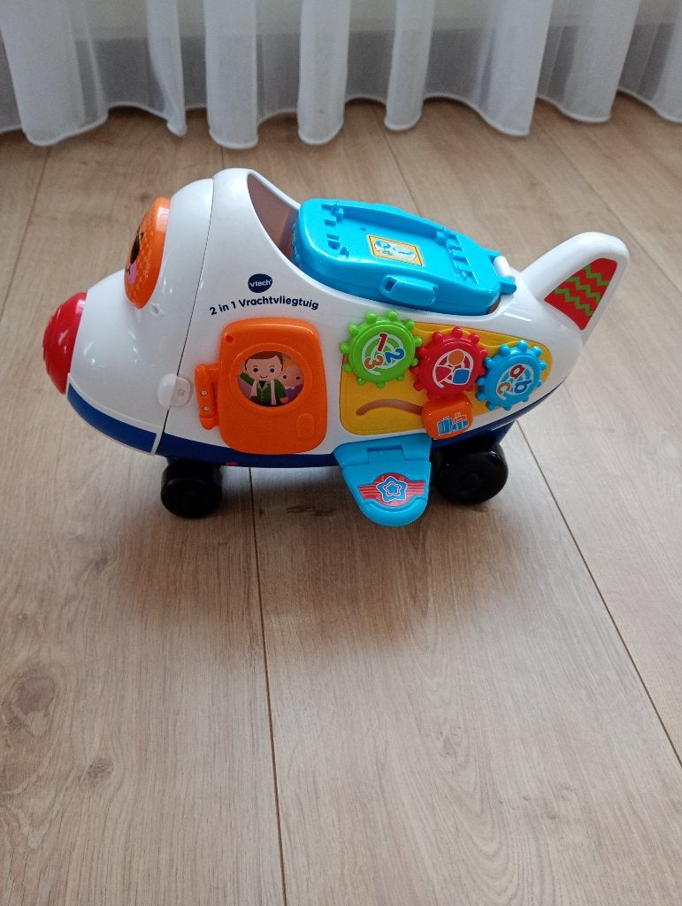 Toet toet 2 in 1 vrachtvliegtuig, Ophalen of Verzenden, Zo goed als nieuw, 2 tot 4 jaar