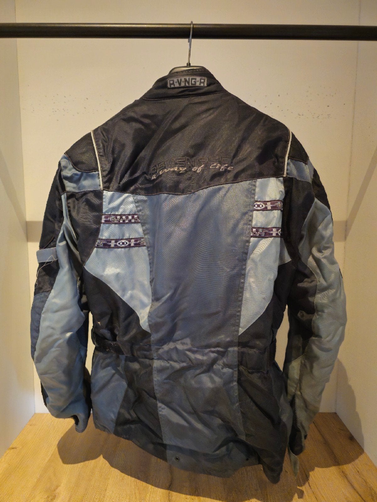 Motorjas Revenger - Maat L (rits defect), Motoren, Ophalen, Tweedehands, Jas | textiel, Revenger