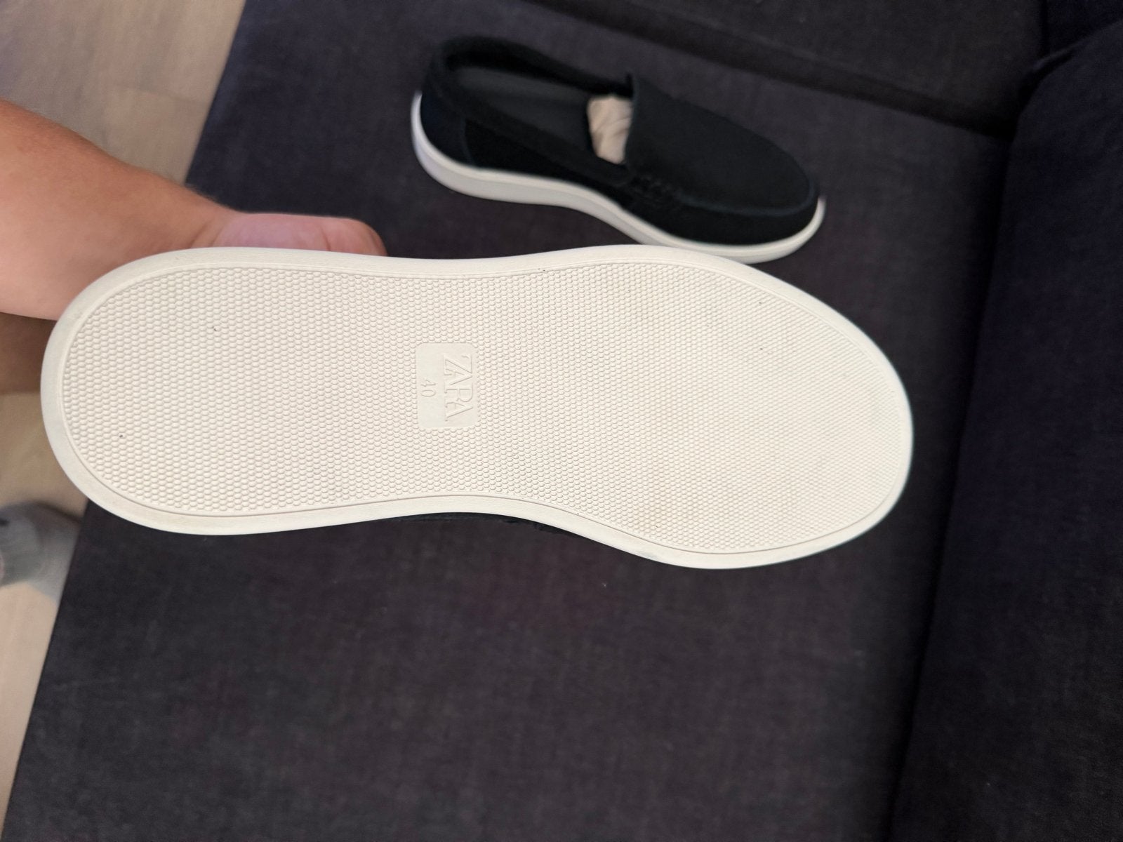 Zara Loafers Zwart Maat 40 Nieuw met label, Loafers, Zwart, Nieuw, Ophalen of Verzenden