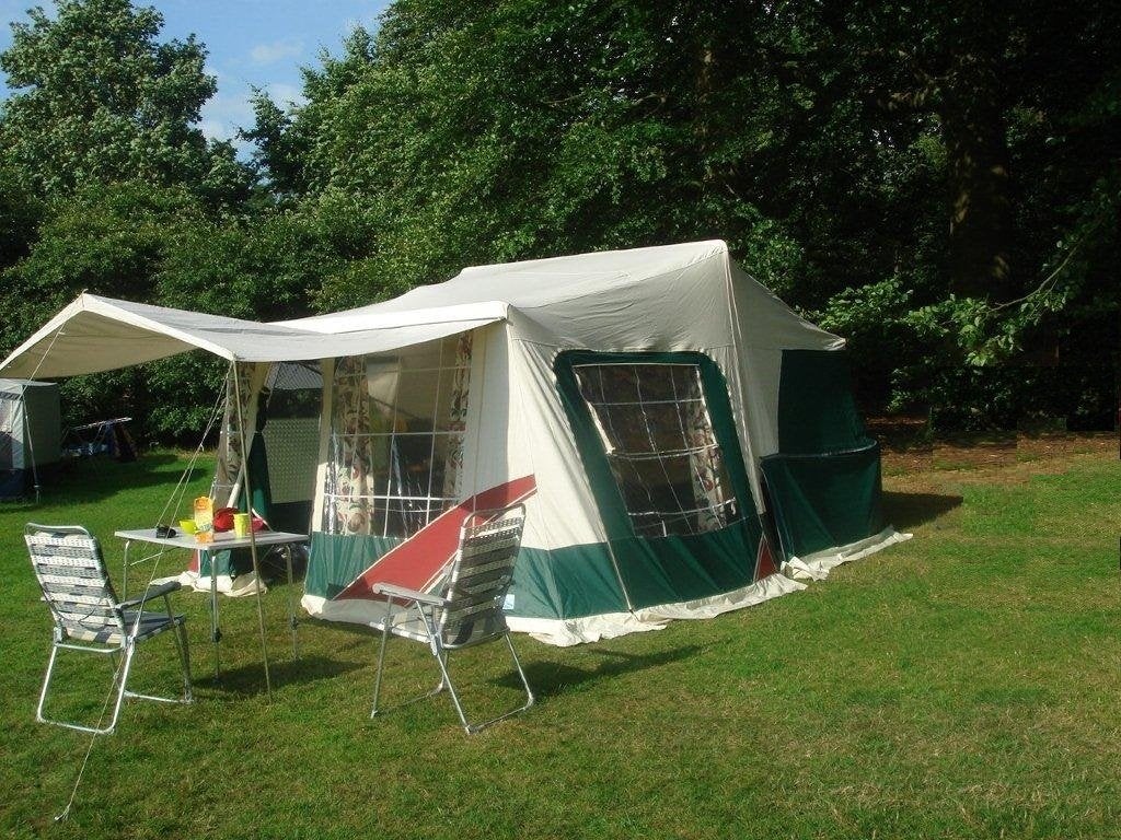 Jamet jametic met kampeer spullen, Caravans en Kamperen, Ophalen, Overige kleuren, Aanwezig, Jamet