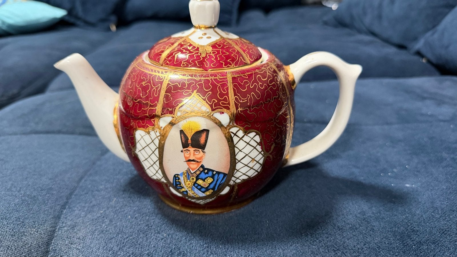 Antieke Perzische theepot - Toos Chini Iran, Ophalen of Verzenden