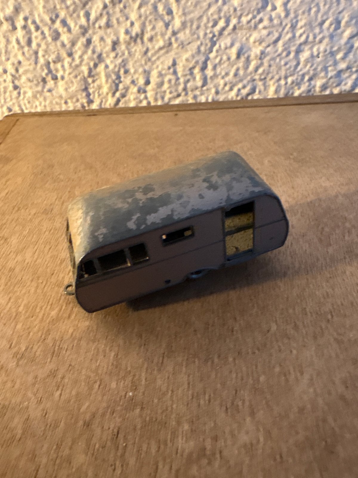 Vintage Matchbox Lesney Bluebird Dauphine Caravan (nr. 23), Hobby en Vrije tijd, Modelauto's | 1:87, Ophalen of Verzenden, Gebruikt