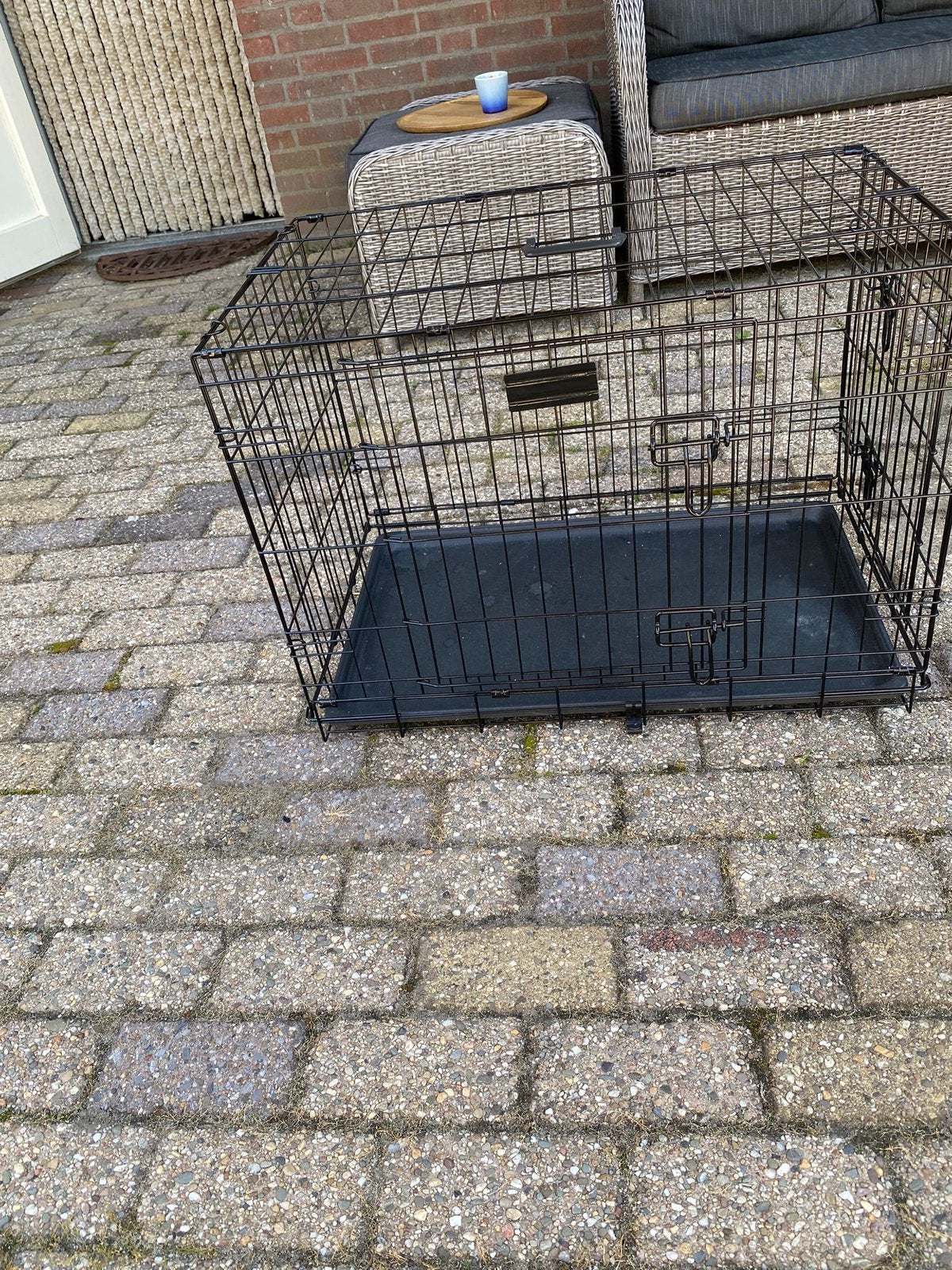 Hondenbench, Ophalen, Zo goed als nieuw, 75 tot 110 cm, Minder dan 65 cm