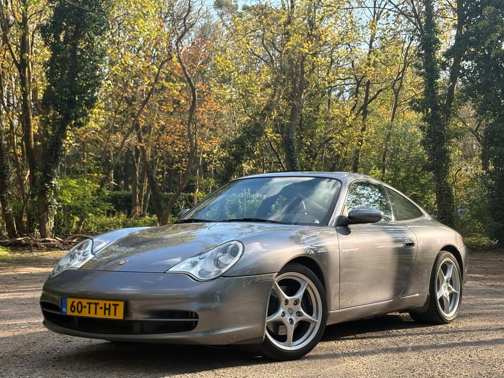 Porsche 996 Carrera, schuifdak,Leder,BOSE, TOP ONDERHOUDEN, Auto's, Porsche, Automaat, Achterwielaandrijving, Zwart, Leder