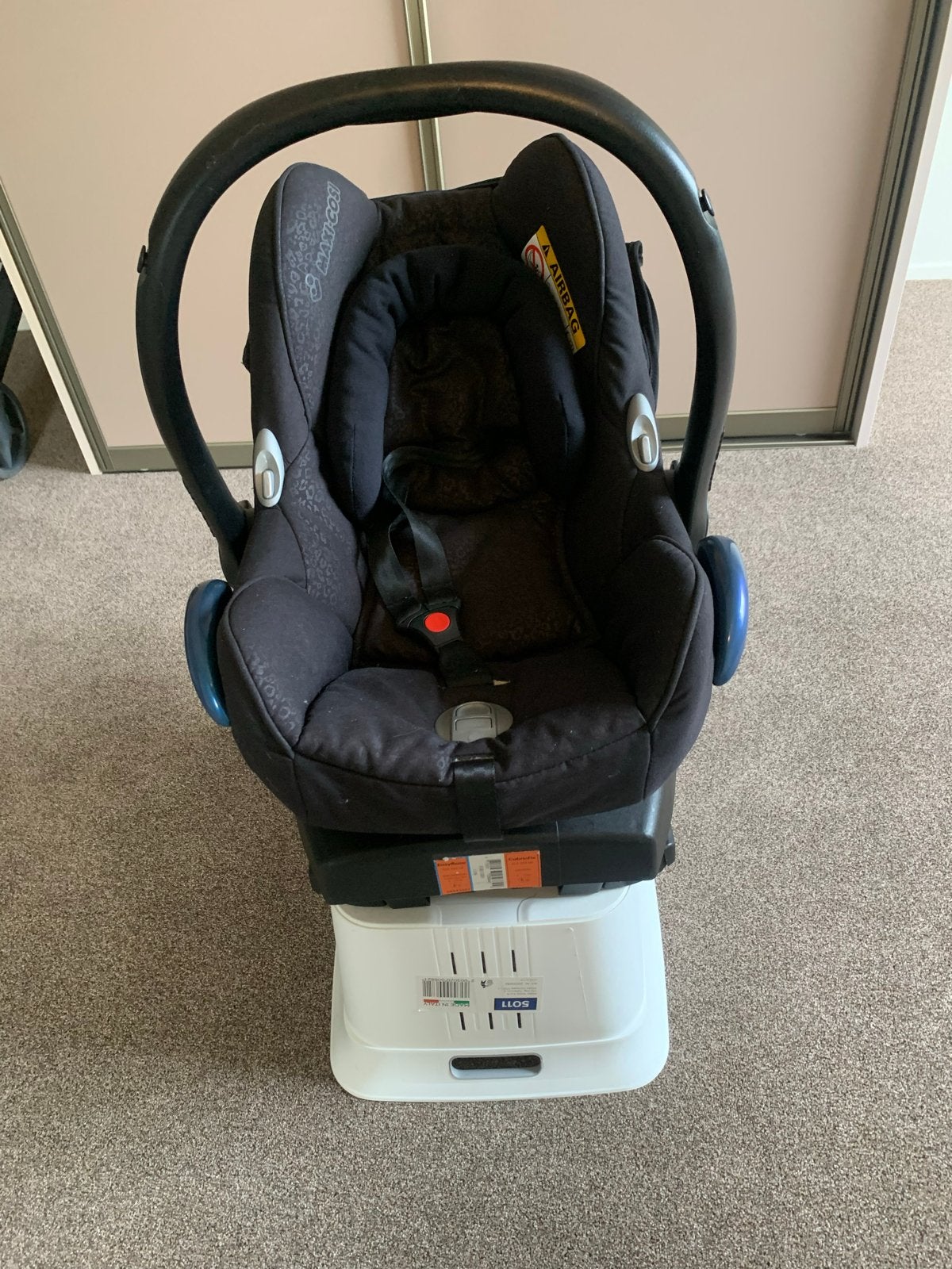Maxi-Cosi met Isofix base -, Gebruikt, Isofix, 0 t/m 13 kg, Maxi-Cosi