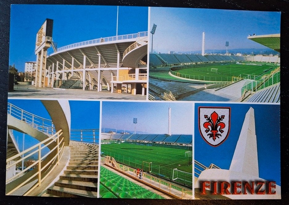 Stadion ansichtkaarten Italië, Ophalen, Gebruikt, Buitenlandse clubs, Poster, Plaatje of Sticker