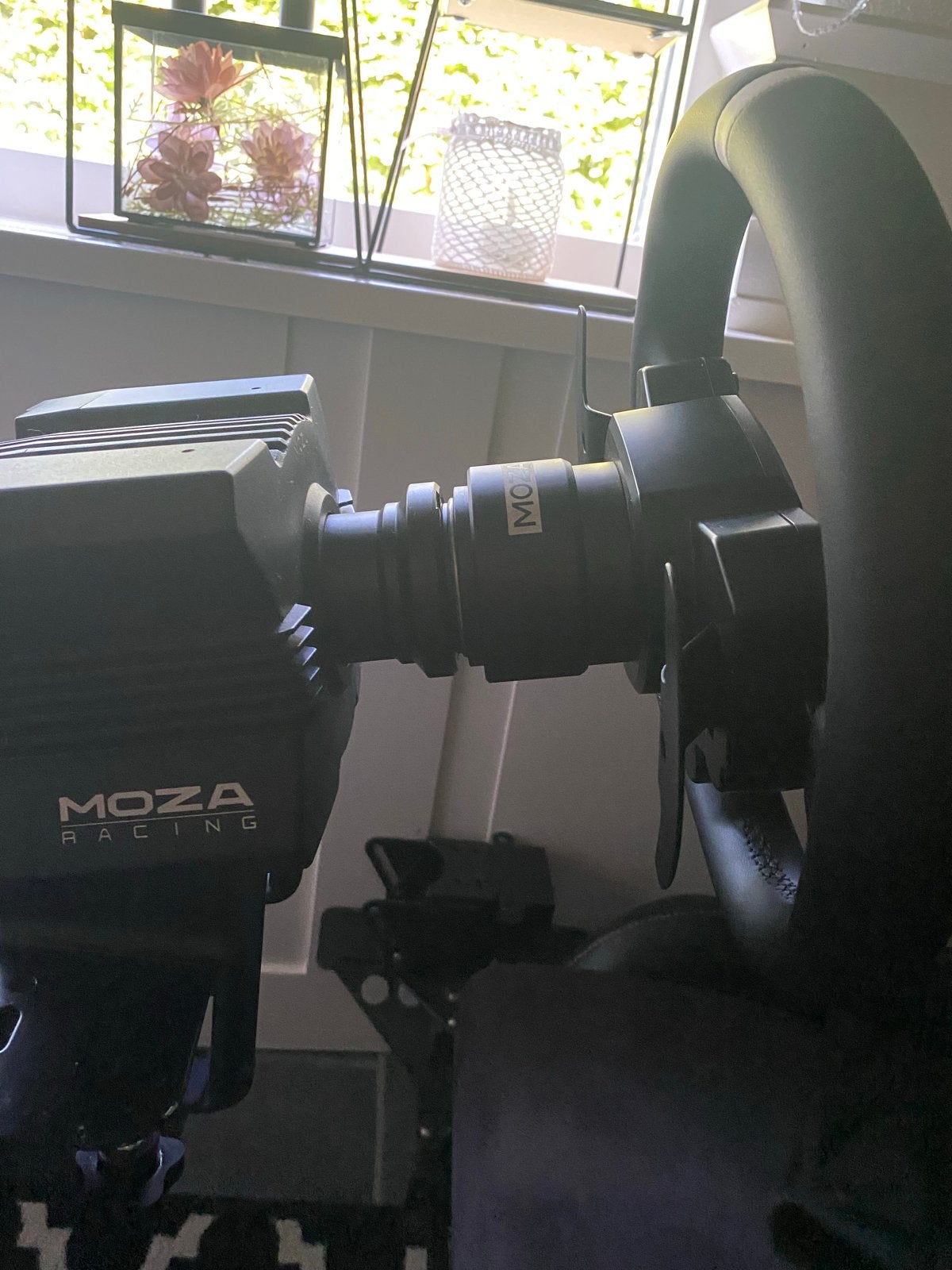 Moza R5 Direct Drive Racestuur Set - Zo goed als nieuw, Ophalen, Zo goed als nieuw, Racen en Vliegen