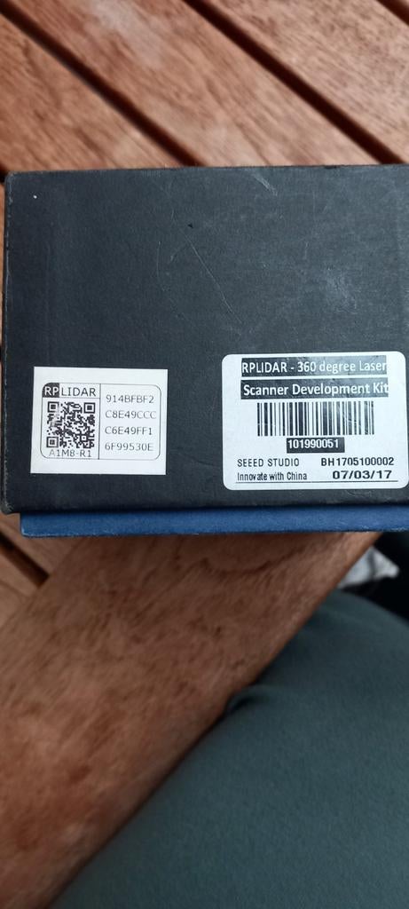 RPLIDAR 360 Graden Laser/Scanner Development Kit, Ophalen of Verzenden, Zo goed als nieuw