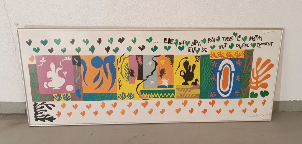 Litho  "The Thousand and One Nights" by Henri Matisse, Ophalen