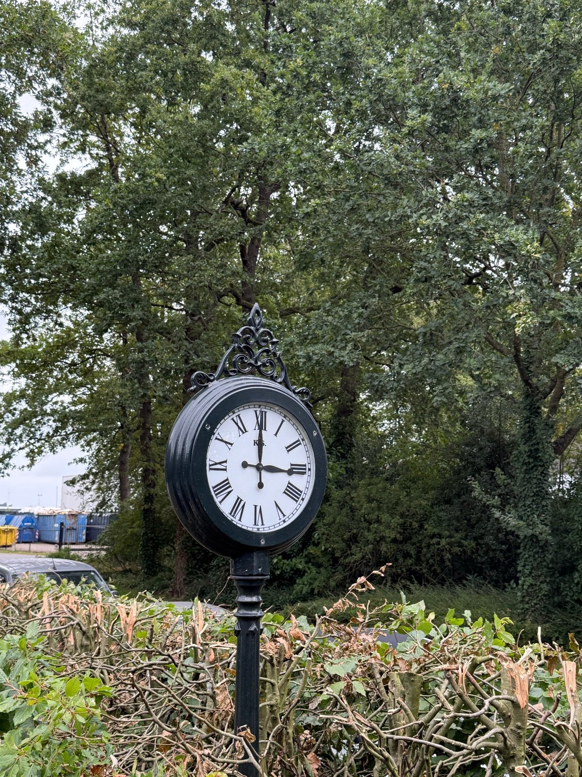 Grote Stationsklok KS Verlichting - Maat L, Ophalen