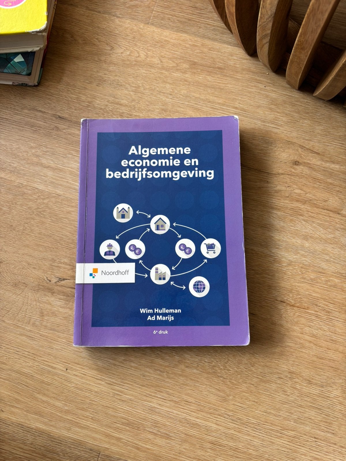 W. Hulleman - Algemene economie en bedrijfsomgeving, Boeken, Ophalen of Verzenden, Zo goed als nieuw, Economie en Marketing, W. Hulleman; A.J. Marijs