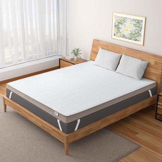 Gel Memory Foam Topper – Matras Topper – Visco Topper, Corvance B.V., Verzenden, Nieuw, Corvancebol@gmail.com
