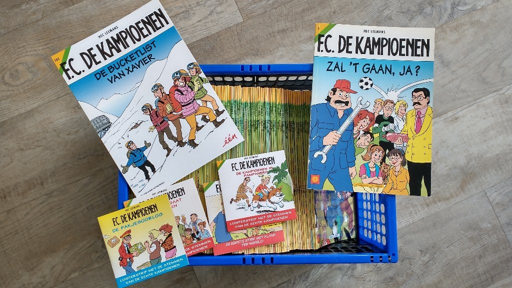 101x stripboek FC de Kampioenen, Boeken, Complete serie of reeks, Ophalen of Verzenden, Zo goed als nieuw
