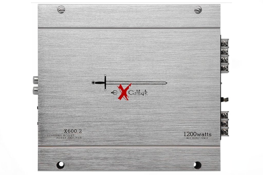 Excalibur X600.2 Versterker 2-Kanaals (180Wrms), Auto diversen, ., Nieuw, Ophalen of Verzenden, .