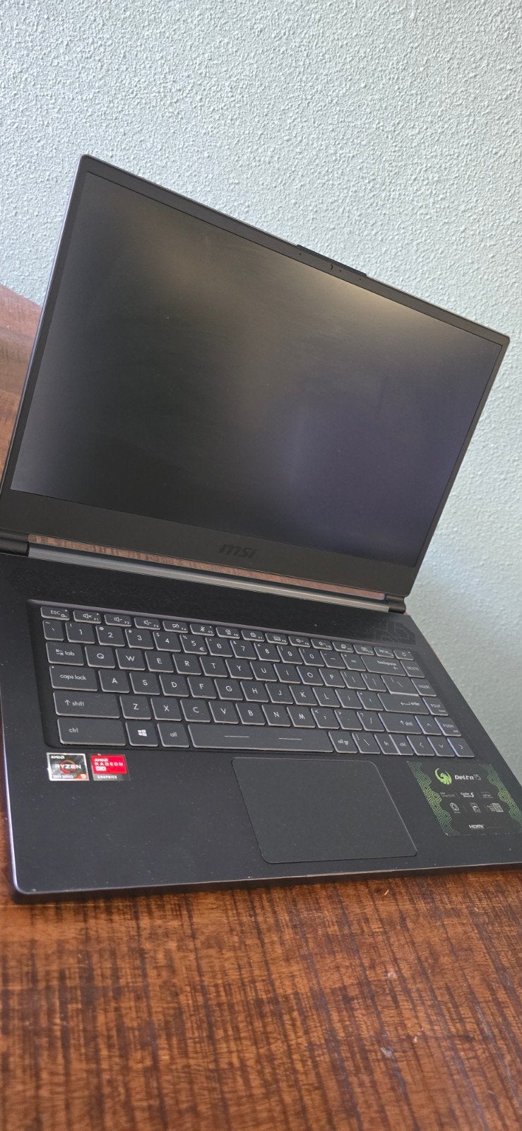MSI Delta 15 A5EFK Gaming Laptop - Ryzen 9, RX 6700M, Computers en Software, Ophalen, 15 inch, Zo goed als nieuw, Gaming