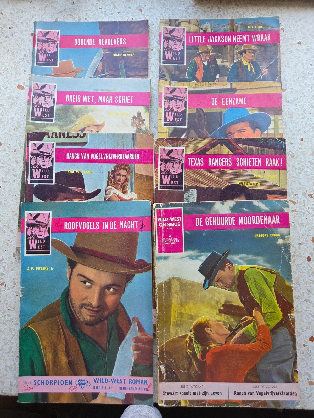 de schorpioen wild-west roman 8, Verzenden, Gelezen, Nederland