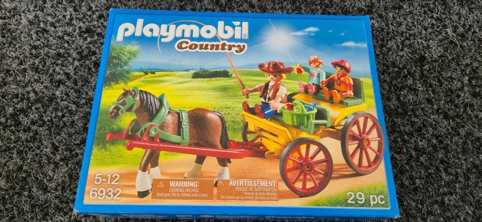 PLAYMOBIL Country Paard en kar - 6932, Ophalen, Complete set, Voertuig, Zo goed als nieuw
