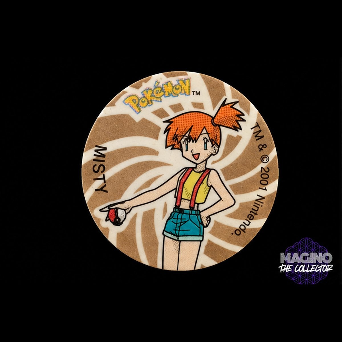 Pokémon Slammer Flippo – 2001 | B - Misty, Ophalen of Verzenden, Losse flippo's