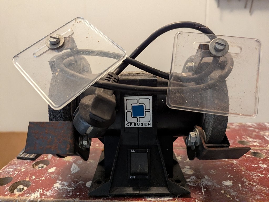 Werkbankslijpmachine, Ophalen, Gebruikt, Minder dan 700 watt, Werkbankslijpmachine