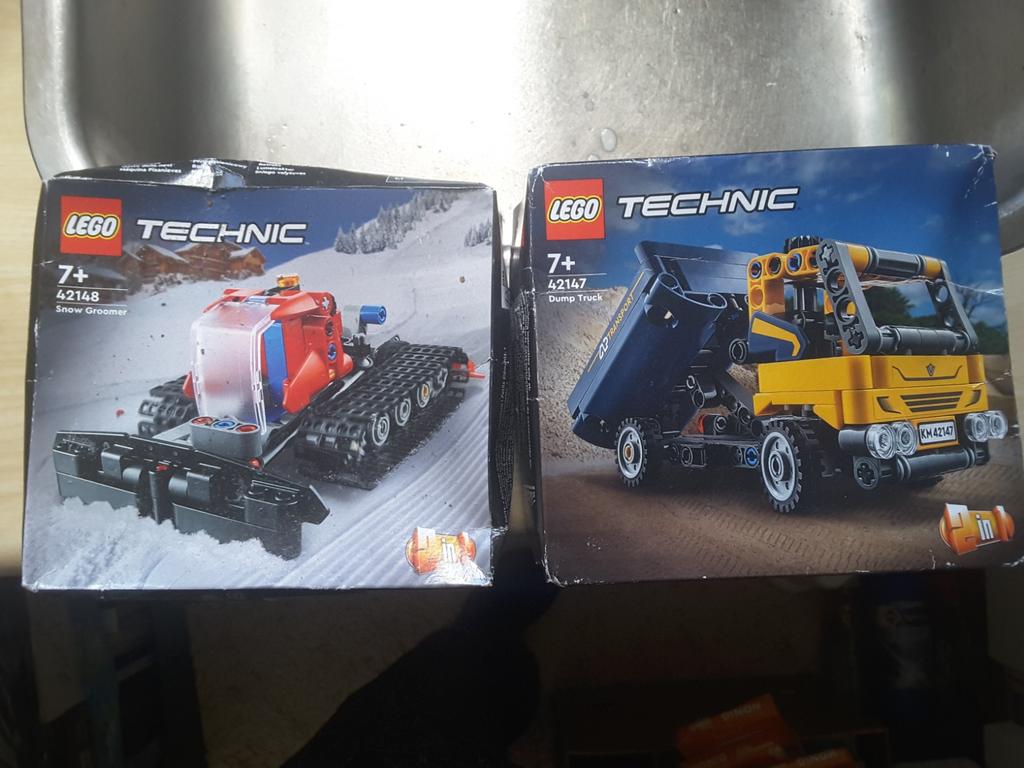 Lego 42148 en 42147, Ophalen of Verzenden, Nieuw