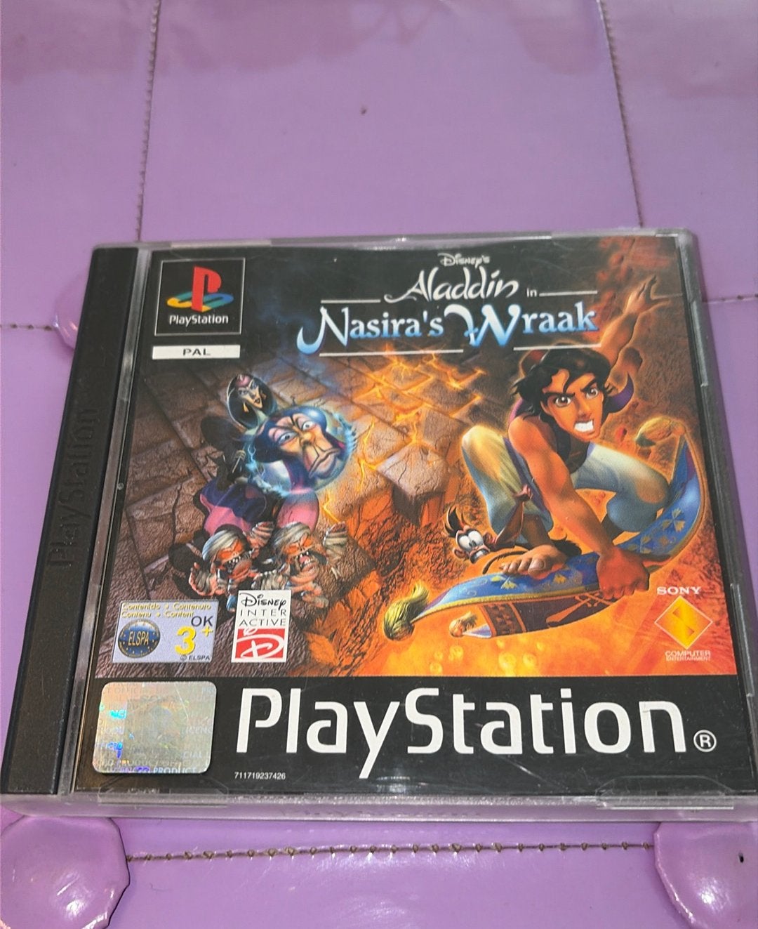 Aladdin Nasira’s wraak Playstation 1, Spelcomputers en Games, Games | Sony PlayStation 1, Avontuur en Actie, Vanaf 18 jaar, 1 speler