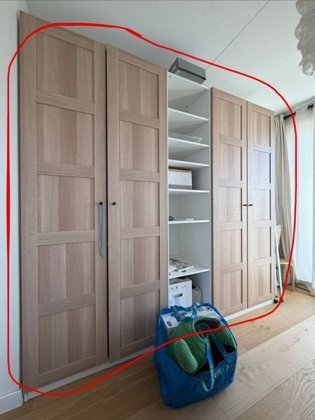IKEA Kledingkast - Zeer goede staat, inclusief montage, 200 cm of meer, 150 tot 200 cm, Ophalen of Verzenden, Zo goed als nieuw