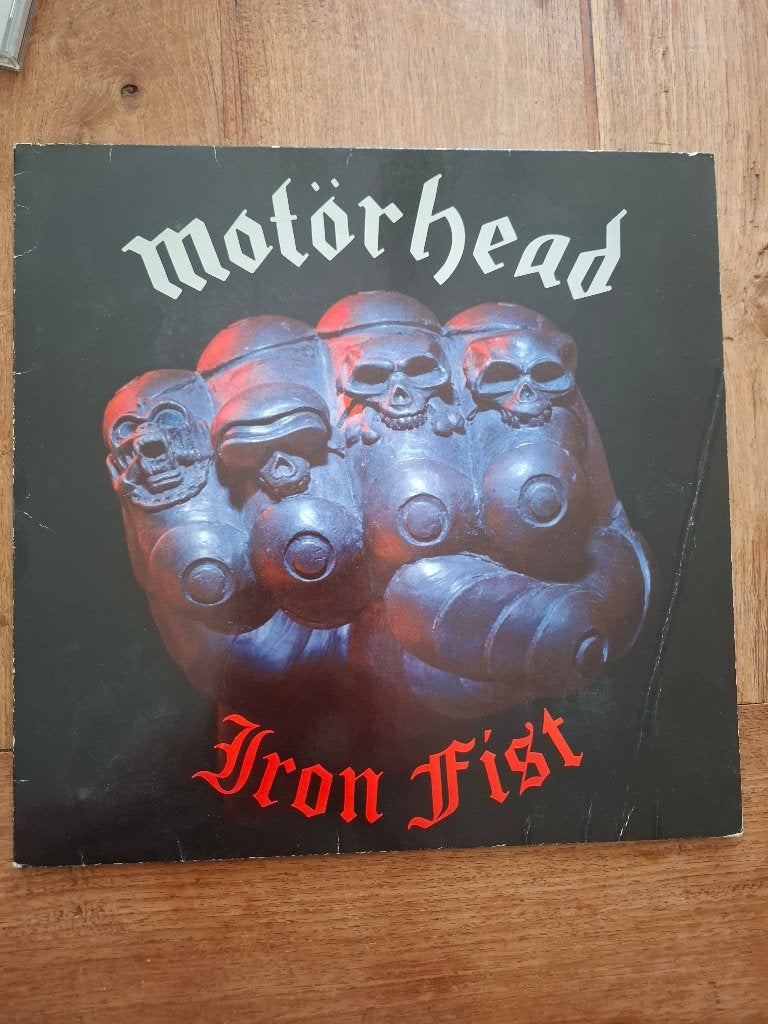 Lp motorhead iron fist, Verzamelen, Ophalen of Verzenden, Gebruikt