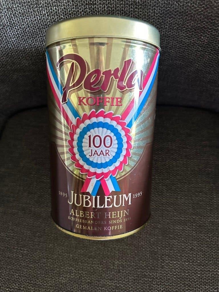 Jubileum blik Perla, Ophalen of Verzenden, Zo goed als nieuw, Koffie, Overige merken