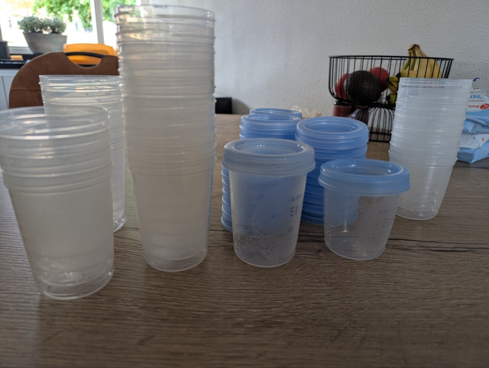 Philips Avent Bewaarbakjes - 38 stuks, Gebruikt, Bewaarbakje, BPA-vrij, Philips Avent