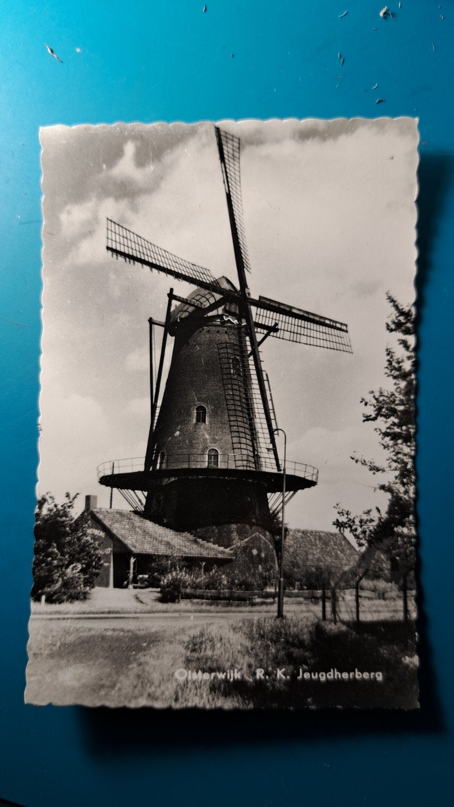 Oisterwijk molen RK jeugdherberg 1968, Ophalen of Verzenden, 1960 tot 1980, Gelopen, Noord-Brabant