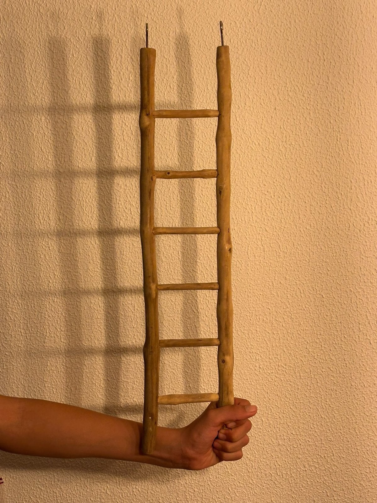 Javahout ladder, Ophalen