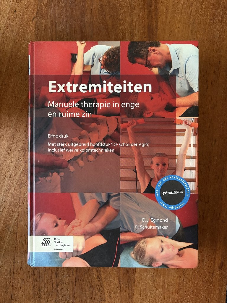 Extremiteiten (Egmond) elfde druk, Boeken, Zo goed als nieuw, Bohn Stafleu van Loghum, Beta, HBO