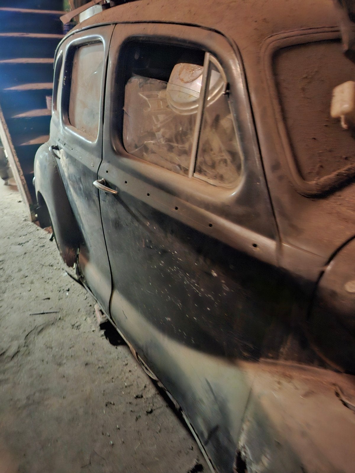 Austin A40 Devon voor loop of sloop, Ophalen
