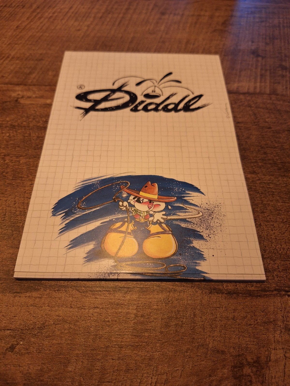 Diddl A5 blok nr 202 met 20 blaadjes, Ophalen of Verzenden, Diddl, Nieuw, Papier, Kaart of Schrift