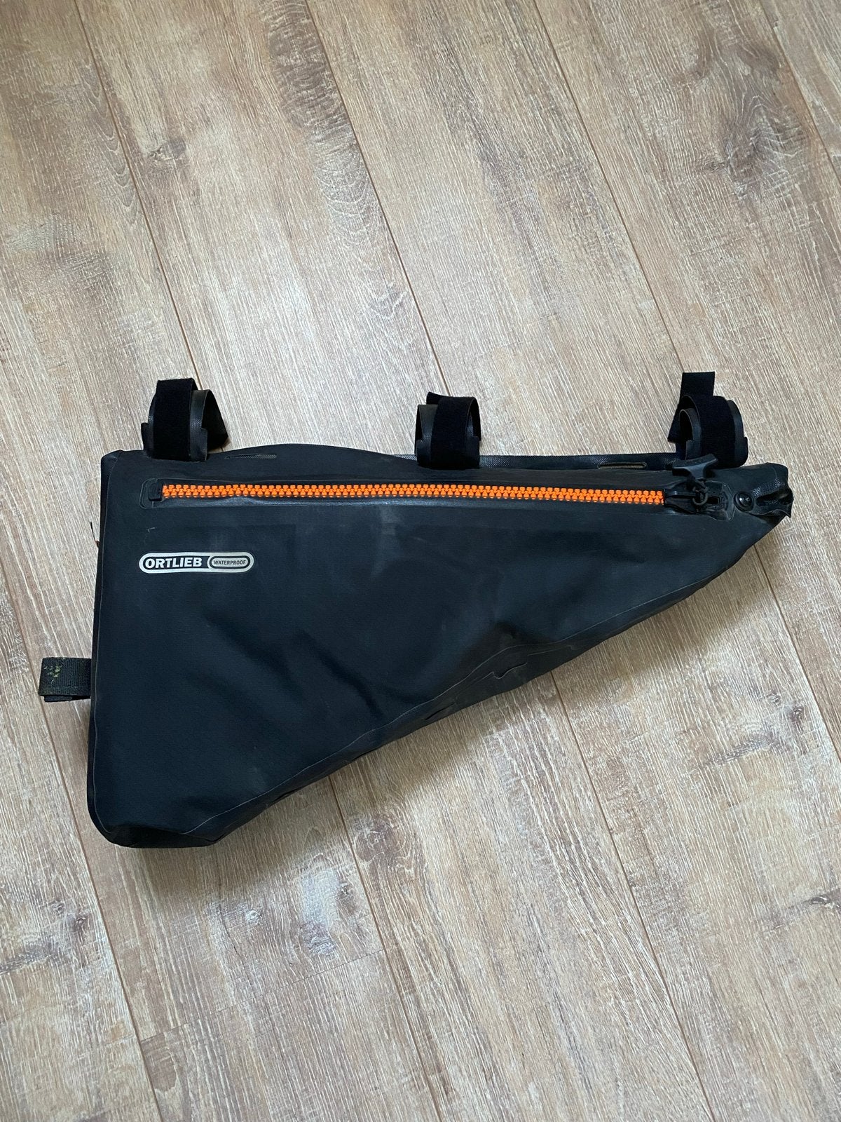 Ortlieb 6L Frame-Pack Toptube Bikepacking Tas - Zwart, Fietsen en Brommers, Fietsaccessoires | Fietstassen, Ophalen of Verzenden