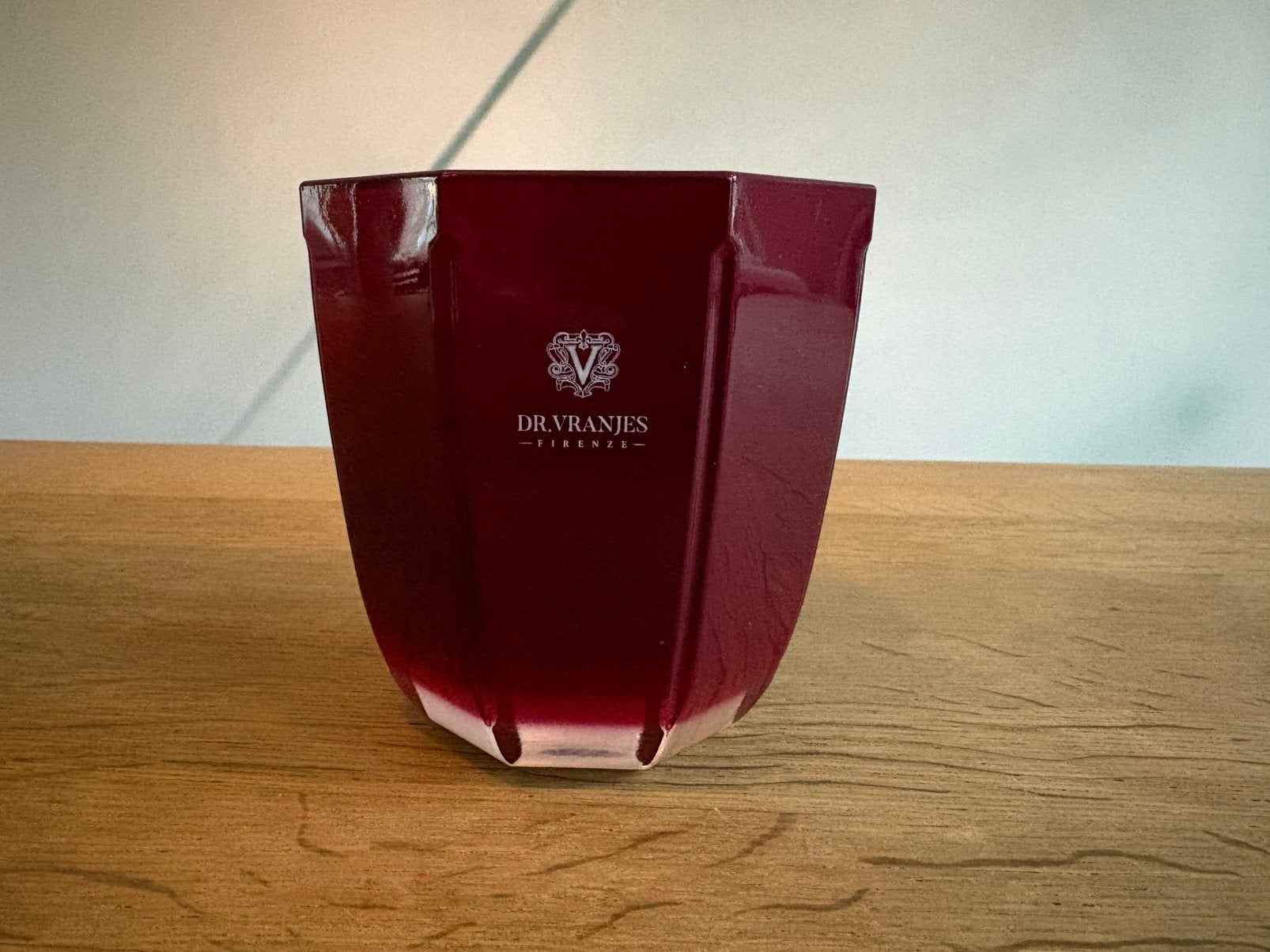 Prachtig glas van Dr Vranjes Firenze voor een geurkaars, Ophalen of Verzenden, Zo goed als nieuw, Glas