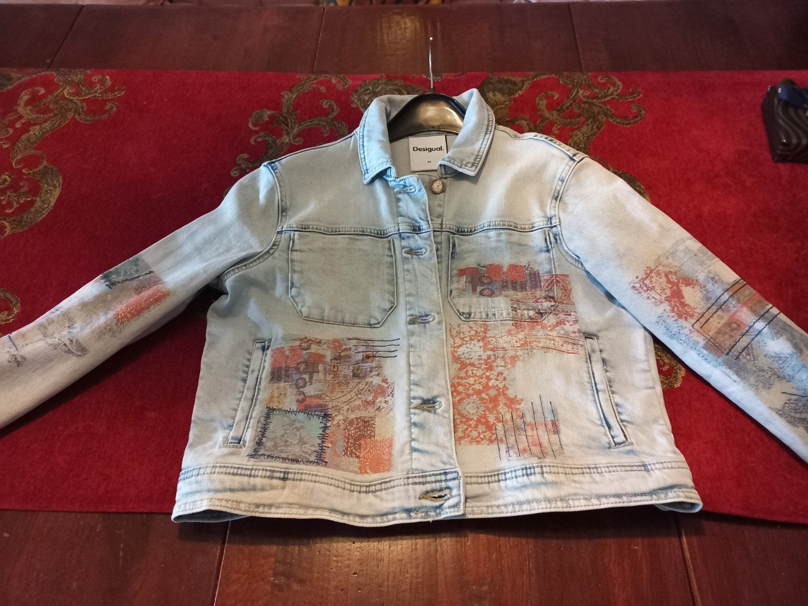 Desiquel Spijkerjasje maat M, Kleding | Dames, Verzenden, Zo goed als nieuw, Blauw
