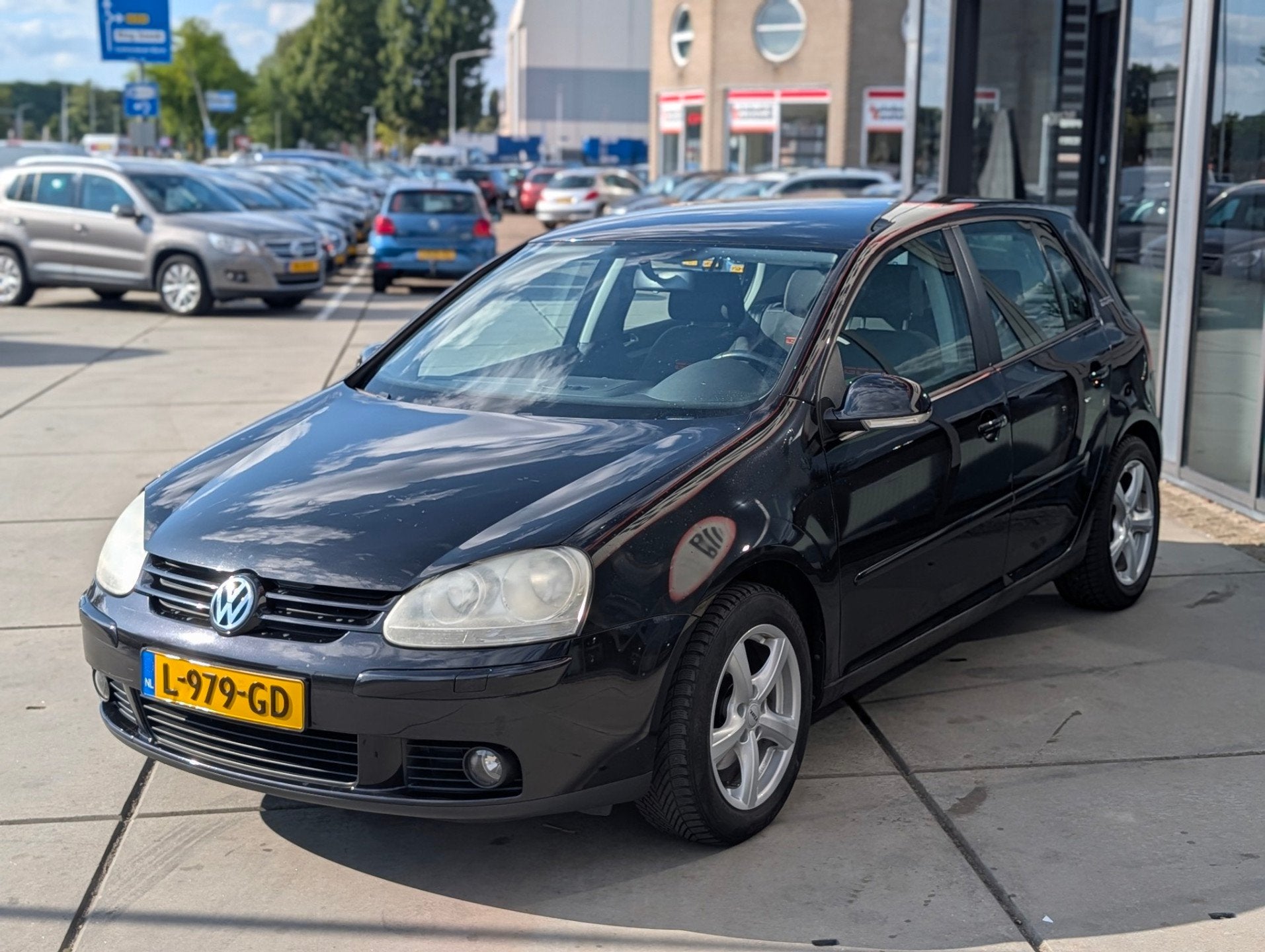 Volkswagen Golf 1.4 Trendline Business - Stoelverwarming - C, Auto's, Stof, Gebruikt, Zwart, 4 cilinders
