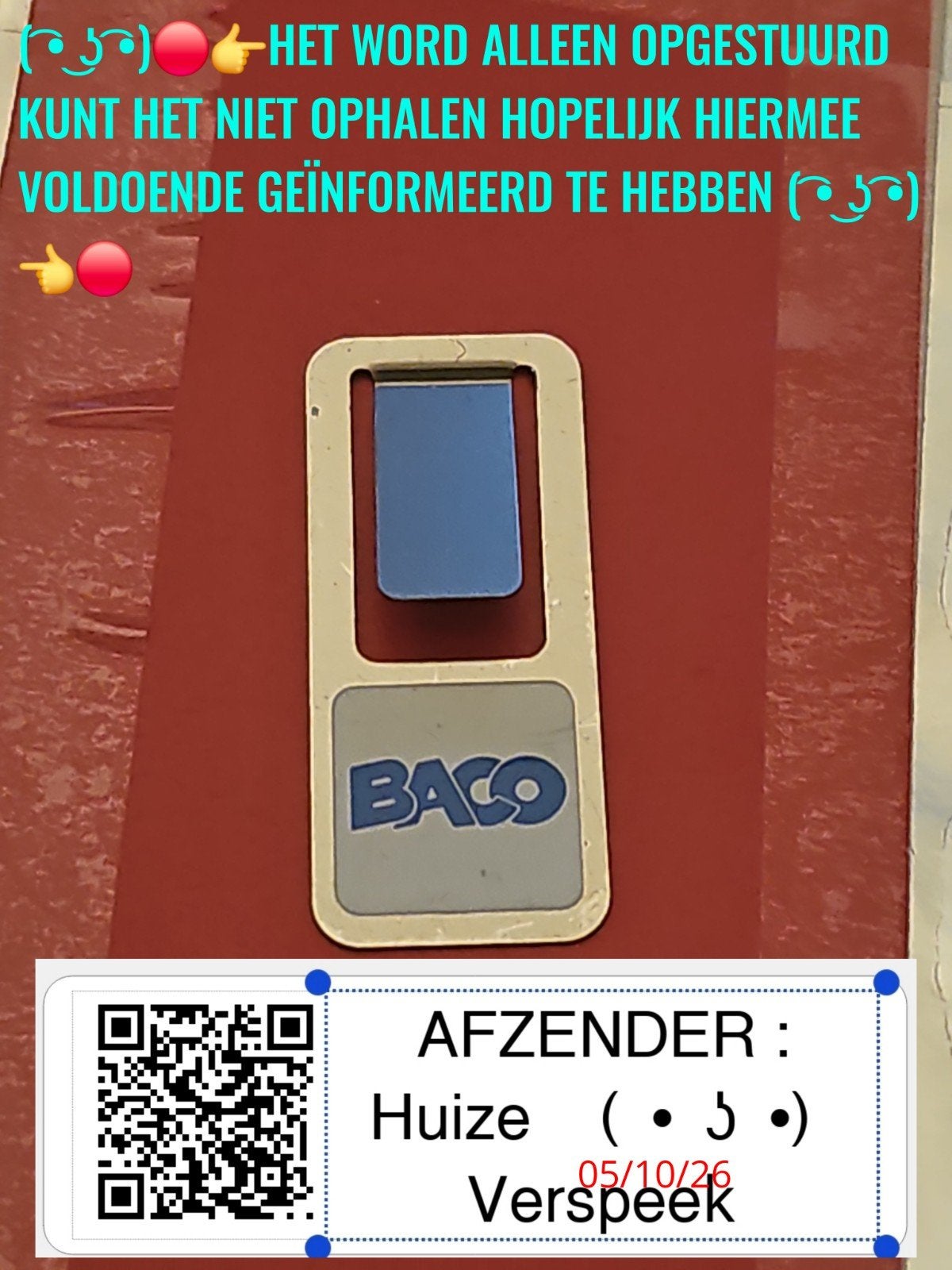 baco ( ͡• ͜ʖ ͡•)️ paperclip, Verzamelen, Verzenden