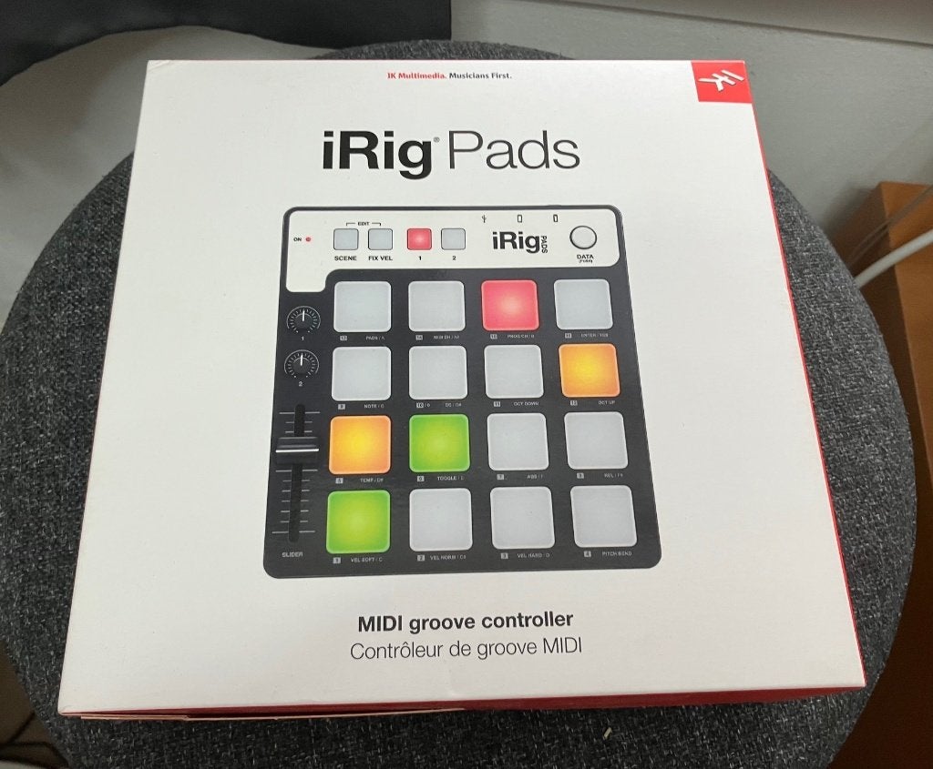 IK Multimedia iRig Pads MIDI Controller – compleet & getest, Ophalen of Verzenden, Gebruikt