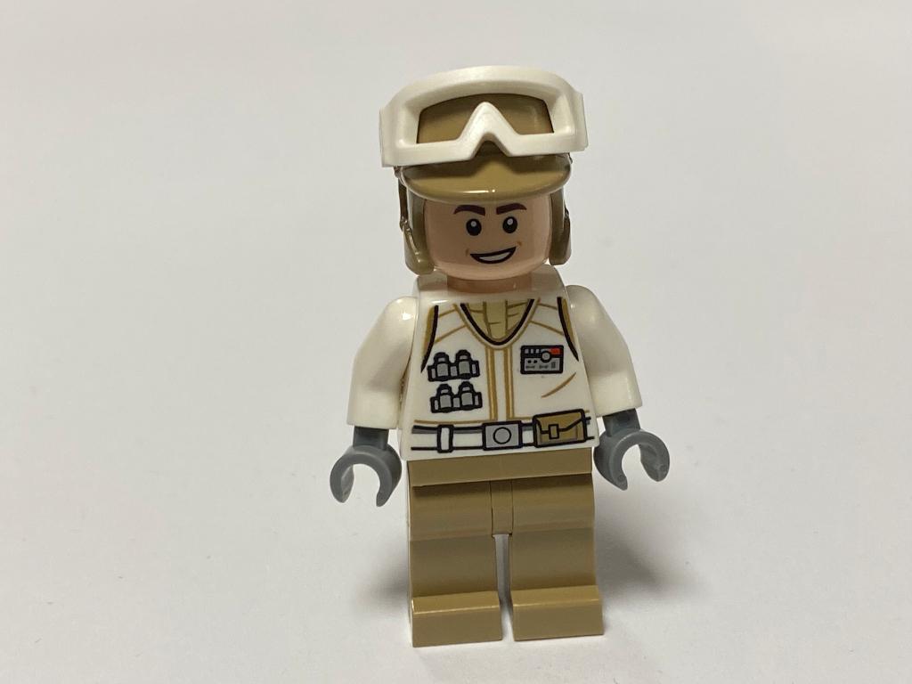 Lego Star Wars Minifiguur sw1016 Hoth Rebel Trooper lachend, Star Wars, Lego, Nieuw, Ophalen of Verzenden