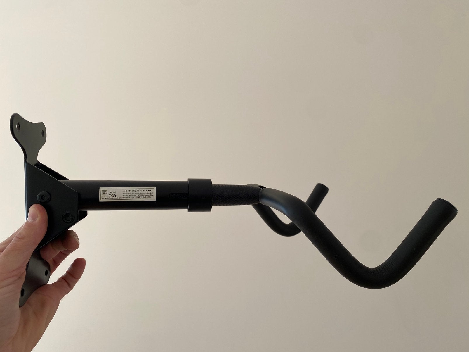 Wandbeugel voor fiets - max. 30 kg, Ophalen, Nieuw