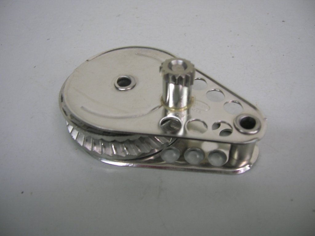 Ratelblok 8 - 10 mm, RVS, schootblok, keerblok, Ophalen of Verzenden, Nieuw, Lijn of Blok