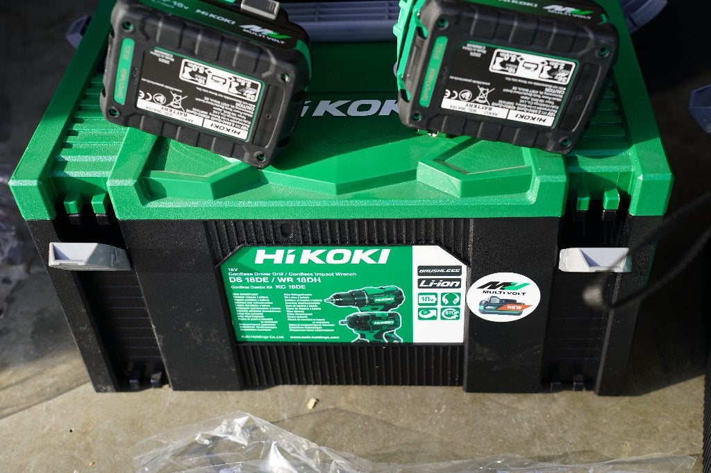 HiKOKI DS18DBSL Boor- en Schroefmachine Set - Nieuw, Ophalen, 600 watt of meer, Variabele snelheid, Nieuw