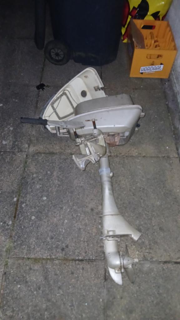 Chrysler buitenboordmotor 3.6 pk 2 takt, Ophalen, Gebruikt, Zeilboot of Motorboot