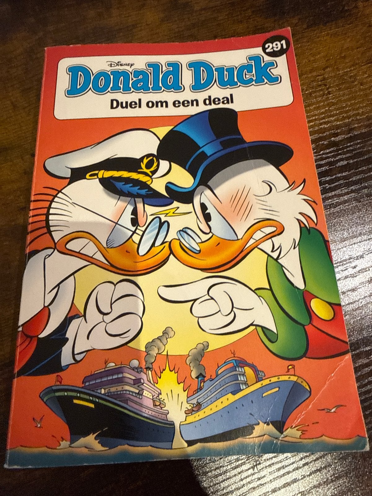 Donald Duck: Duel om een deal - Nummer 291, Eén stripboek, Ophalen of Verzenden, Gelezen